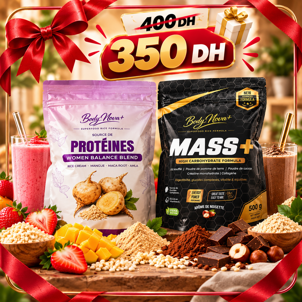 Pack Duo Body Nova+ – Women Balance + MASS+